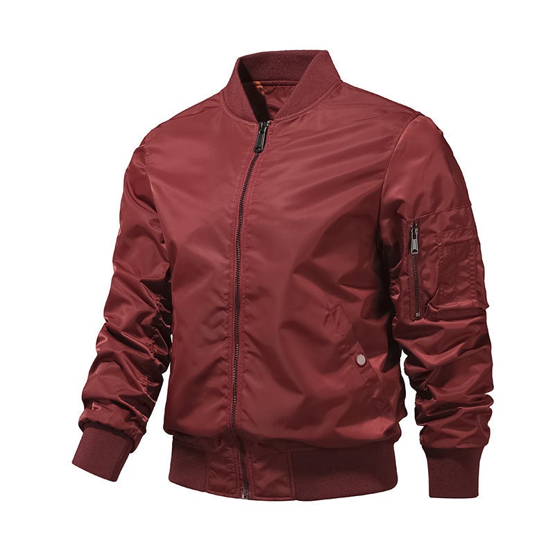 Flight Jacket Live Supply Ma1 Bomber Jacket Baseball Suit Plus Size - Image 1
